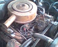 60 LeBaron - Fairly Complete Engine Compartment